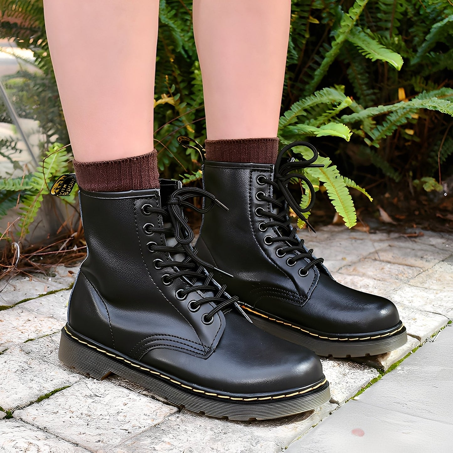 Armen - Stivali con Lacci Casual per Uomo