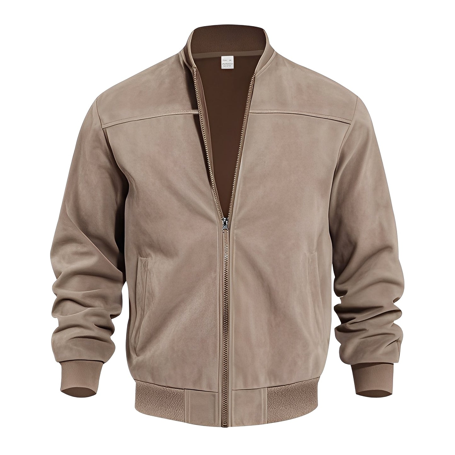 Easton - Classica, giacca in pelle scamosciata elegante per uomini