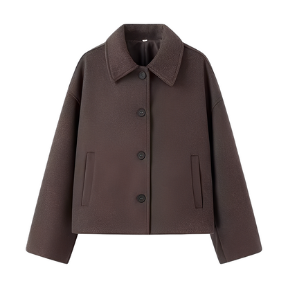 Evaline - Giacca larga con bottoni per donne