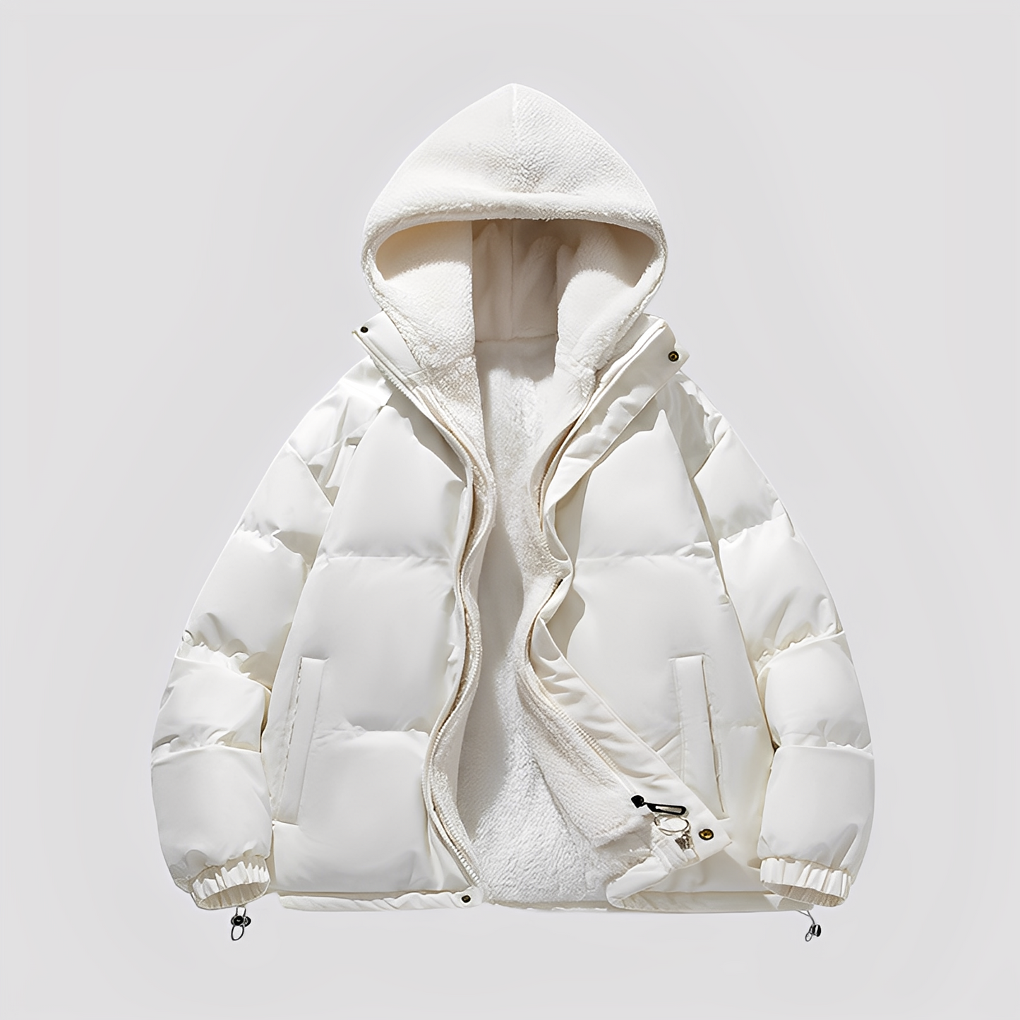 Morris - Giacca ampia e elegante con fodera in pile per uomo