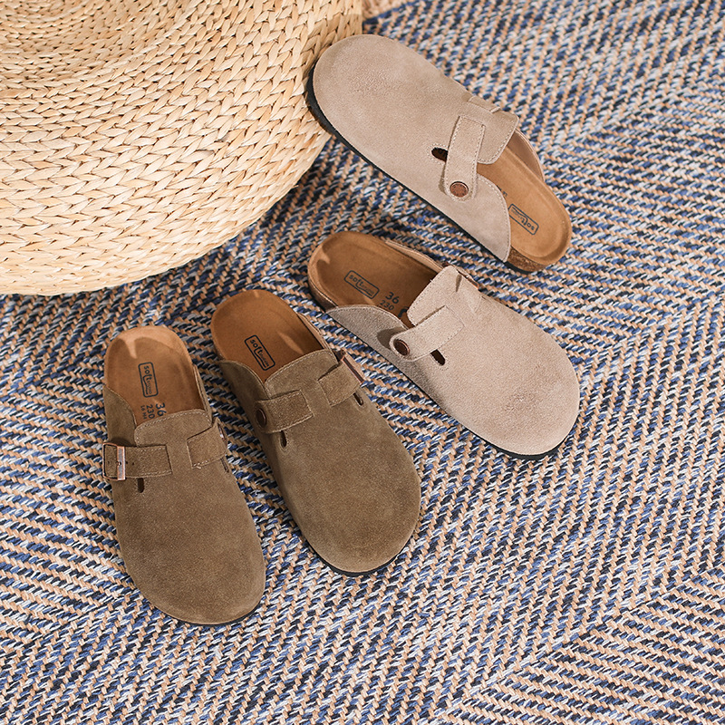 Leila - Pantofola unisex con fibbia regolabile