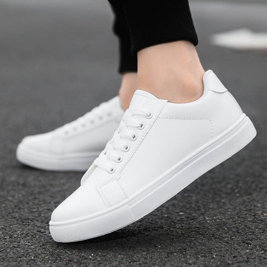 Nicholas - Scarpe da ginnastica in pelle casual e semplici per uomo
