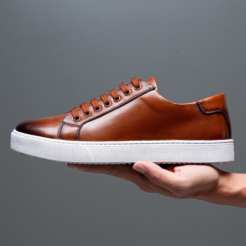 Deven - Scarpe sportive classiche in pelle per uomo