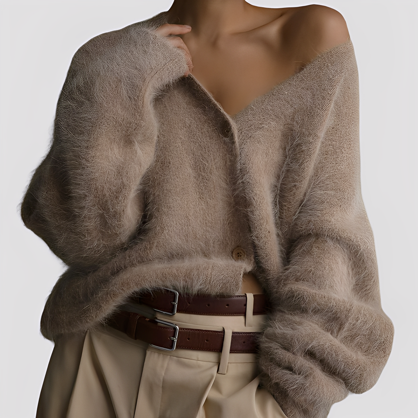 Lavena - Morbido Maglione Largo in Cashmere per Donne