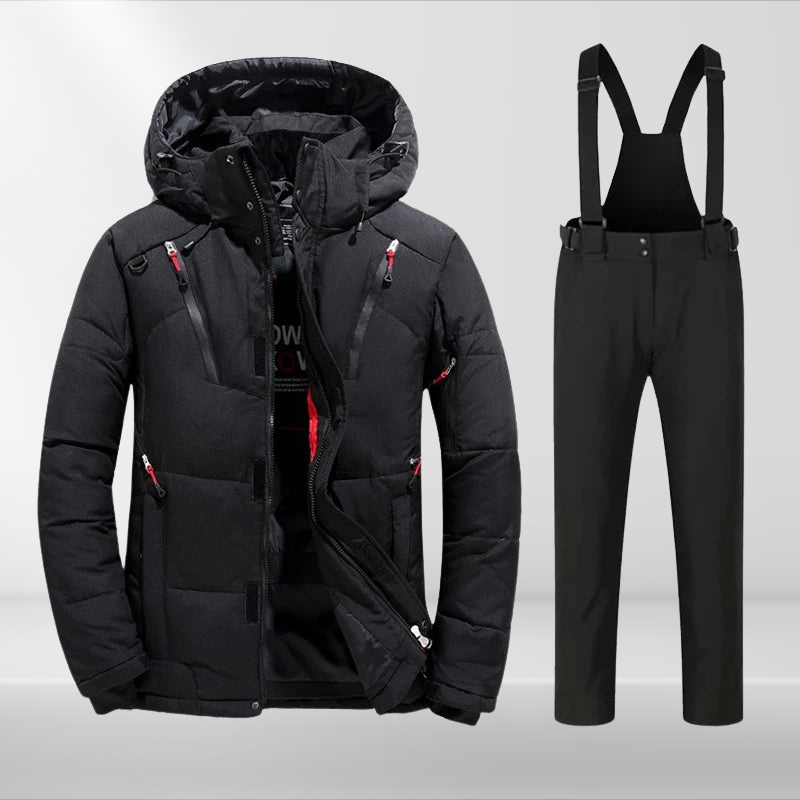 Cameron – Tuta da sci uomo set termico