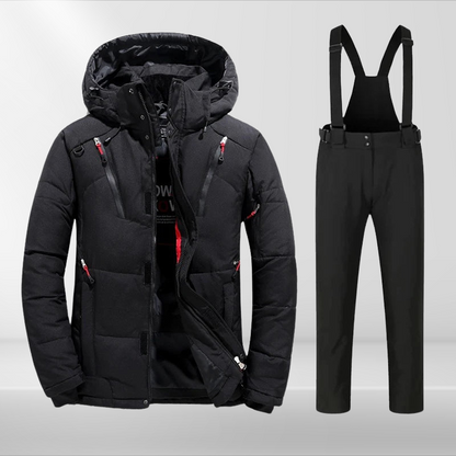 Cameron – Tuta da sci uomo set termico