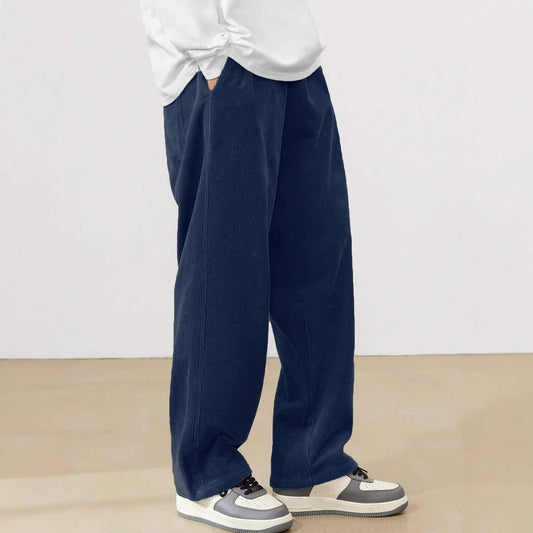 Kenrick - Pantaloni uomo a coste dritte