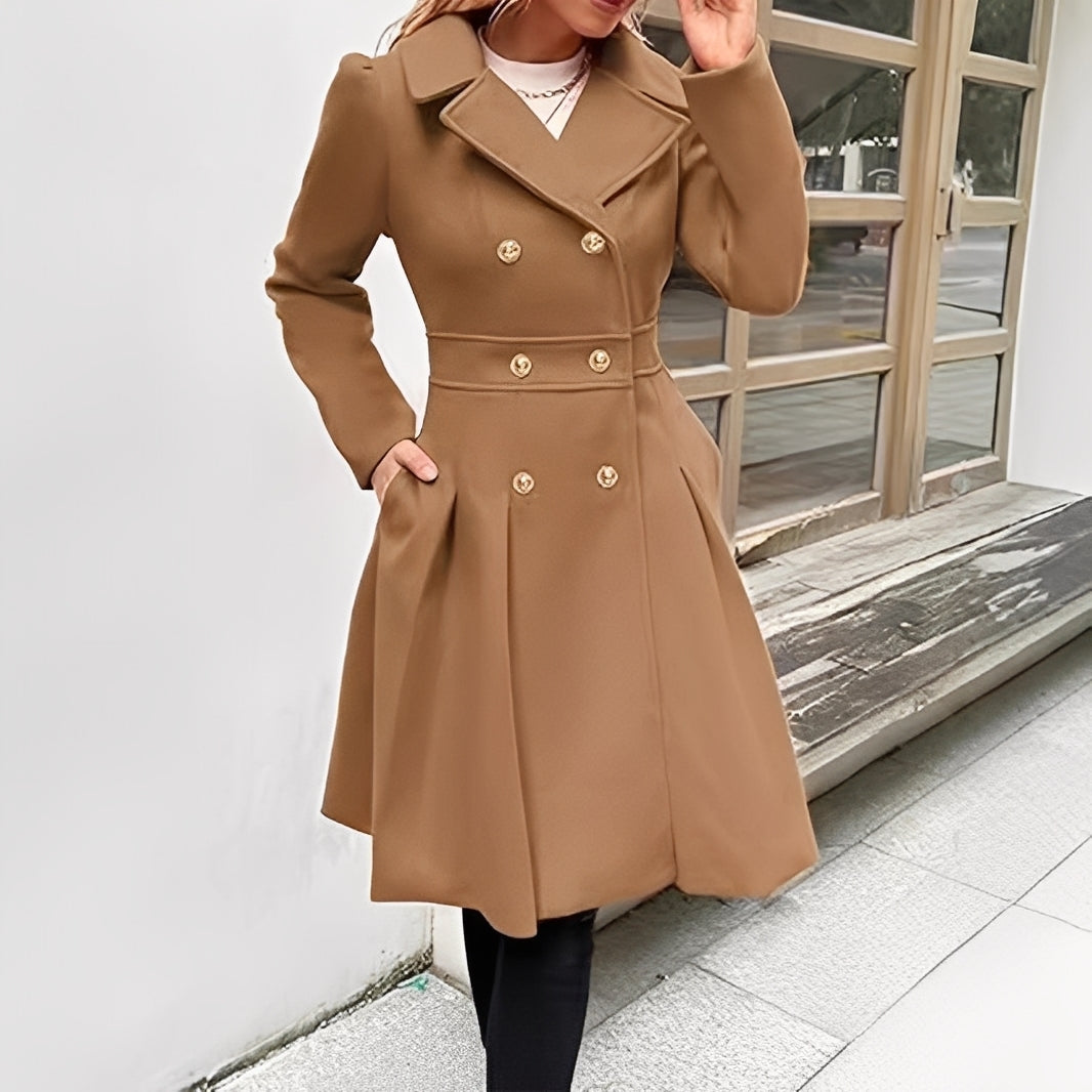 Audrey - Trench-coat aderente da donna