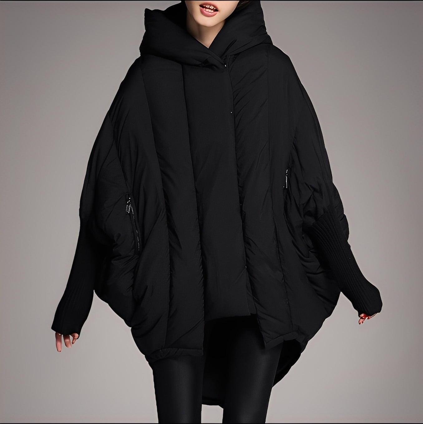 Madeline - Elegante cappotto con cappuccio per donne