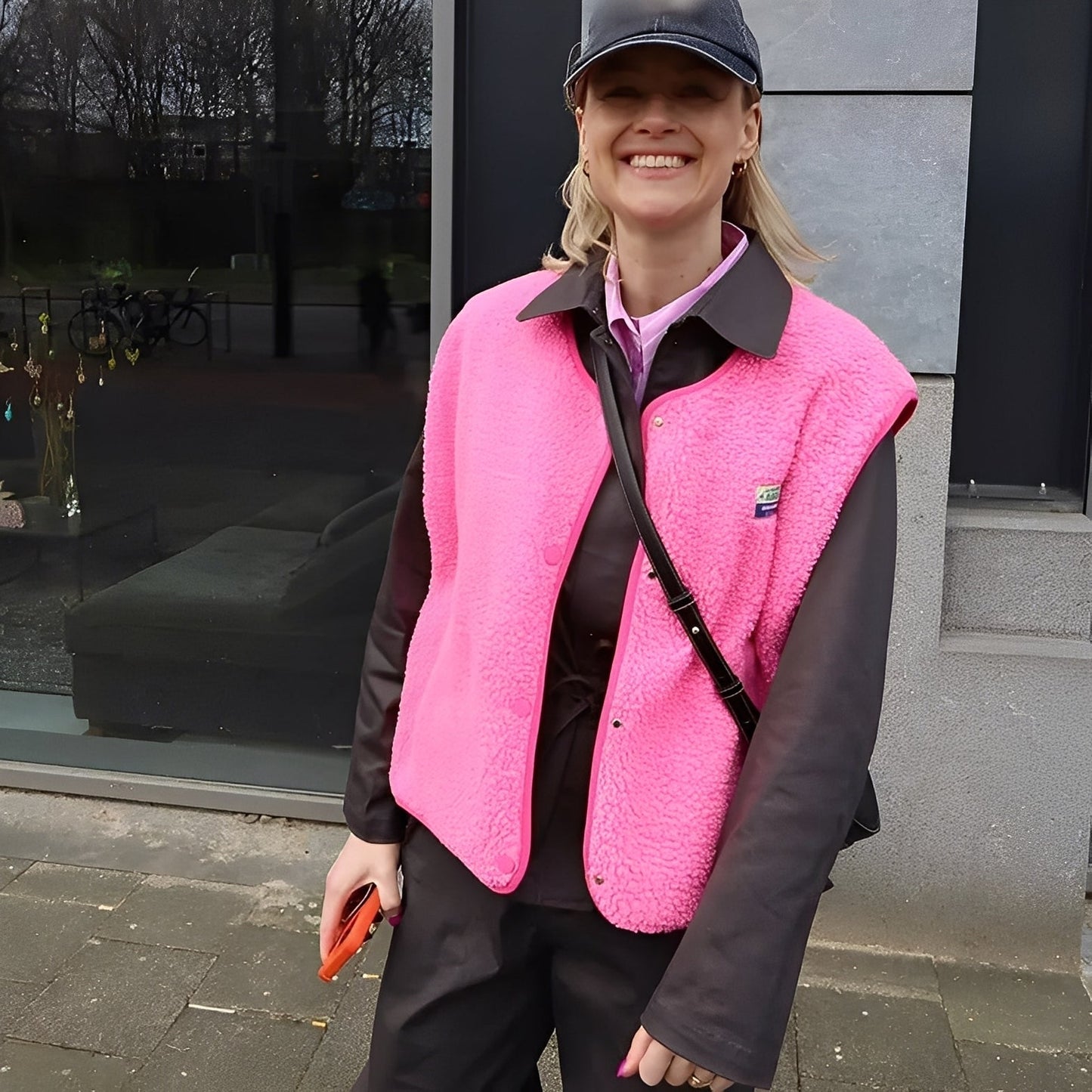 Bénédicte - Gilet in pile confortevole per donna