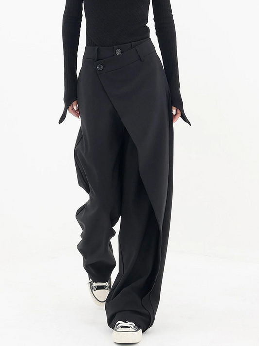Luciana – Pantaloni a Gamba Larga Eleganti