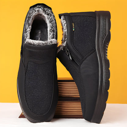 Konnor - Scarpe invernali eleganti con fodera in pile per uomini