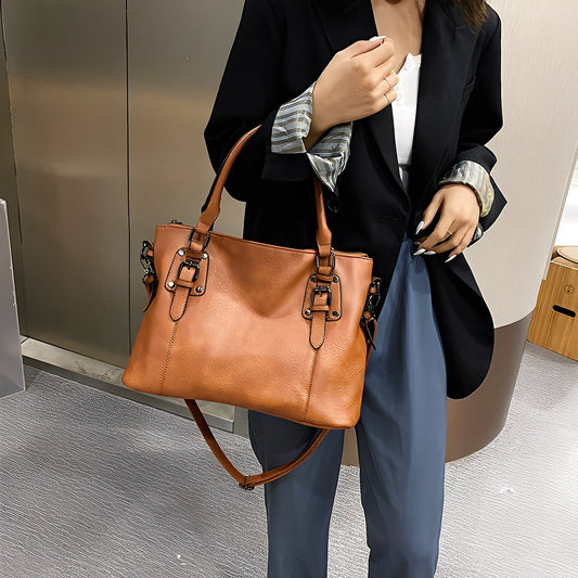 Lauren - Grande borsa a tracolla classica per donne