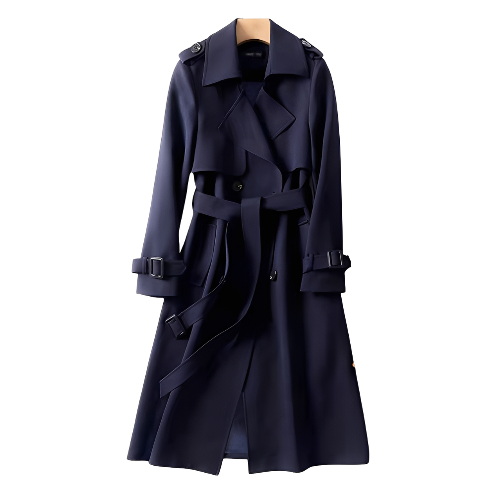 Patricia - Soprabito Trench Elegante con Bottoni per Donne