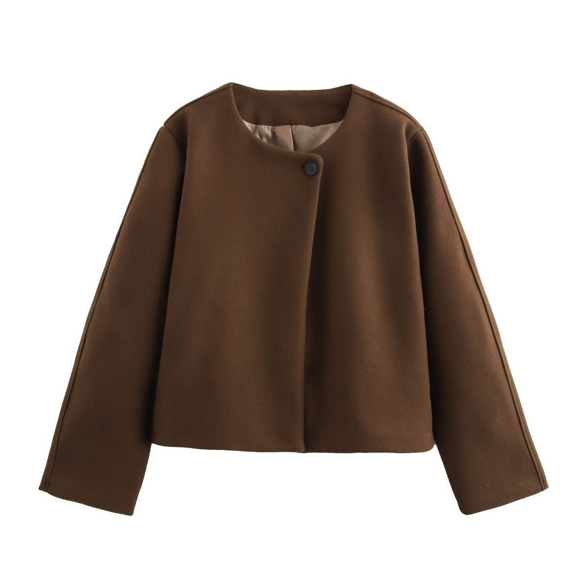 CozyChic - Il Cappotto in Lana Definitivo con Collo Quadrato