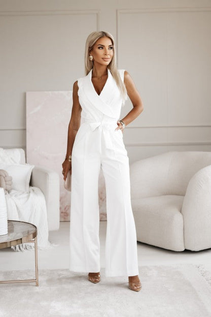 Jumpsuit senza maniche – Fit elegante con tessuto lussuoso