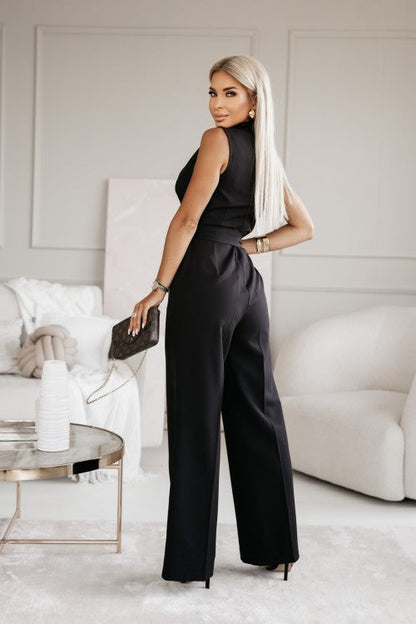 Jumpsuit senza maniche – Fit elegante con tessuto lussuoso