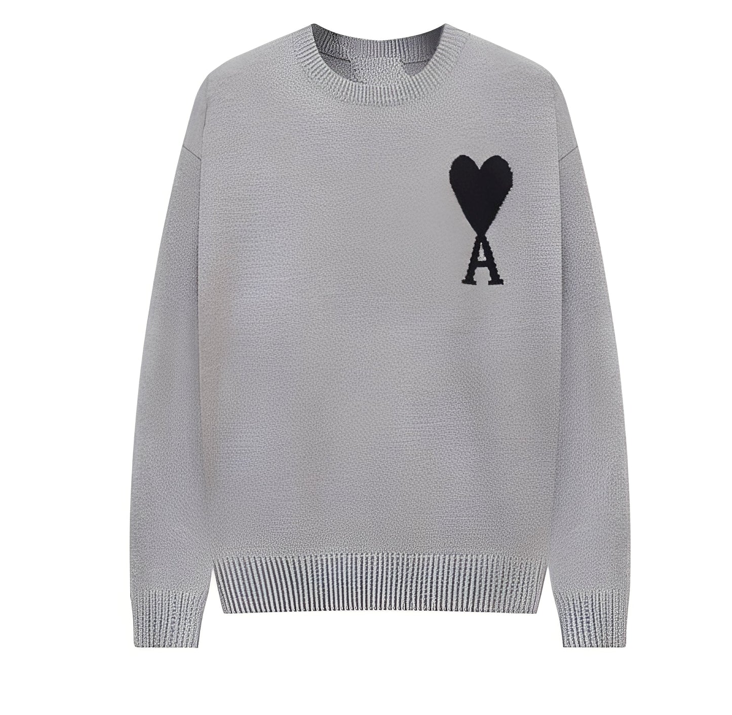 Aurélia - Pullover donna con cuore ricamato