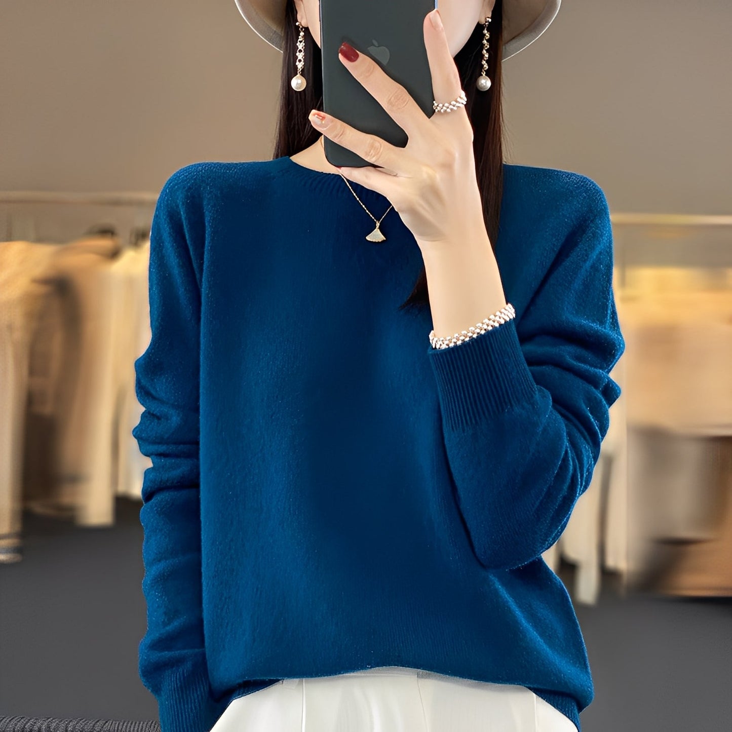 Cheyanne - Maglione elegante in cashmere per donna