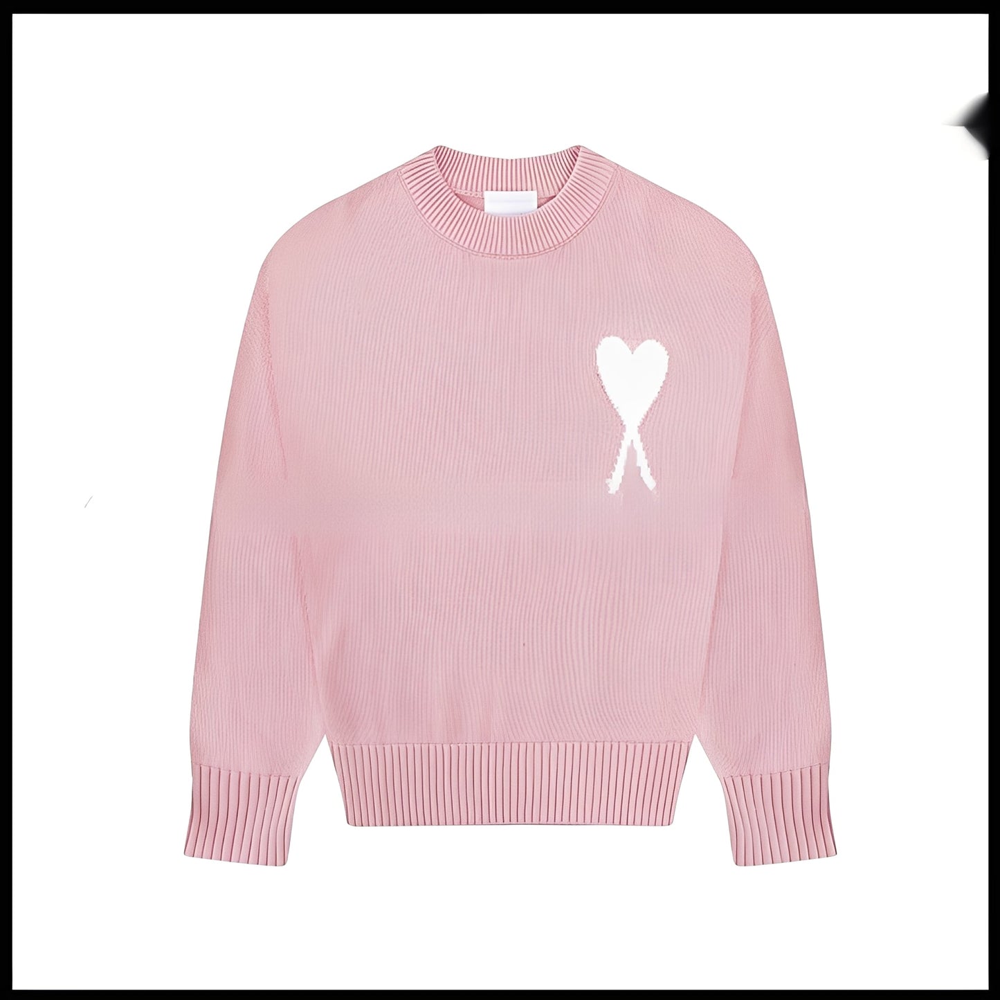 Aurélia - Pullover donna con cuore ricamato
