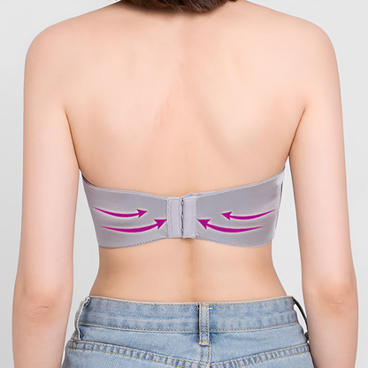 Luminara - Reggiseno push-up senza spalline da donna