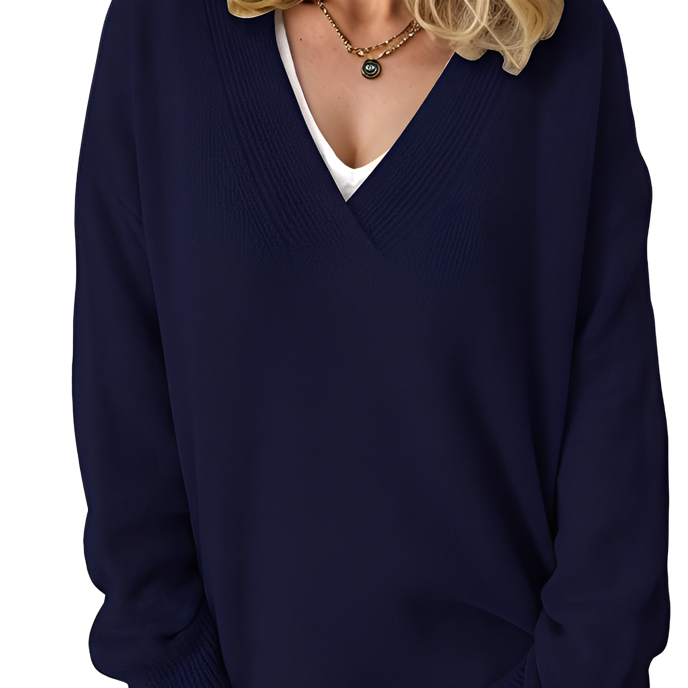 Camryn - Maglione informale a maglia per donne