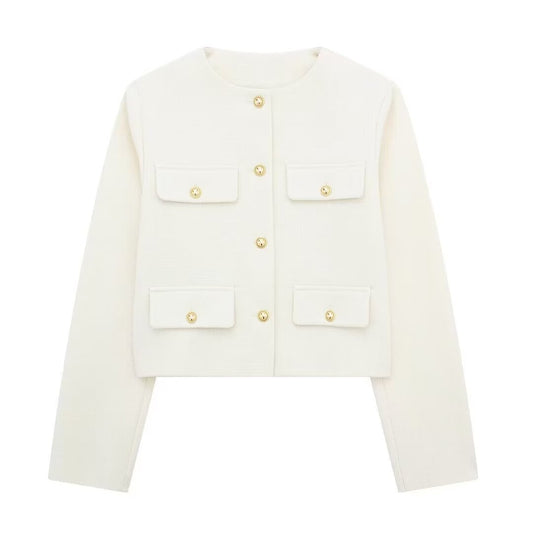 Marian - Cappotto Corto Casual dallo Stile Moderno