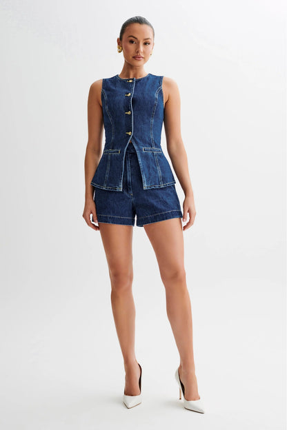 DenimDream - Completo Top Senza Maniche e Jeans