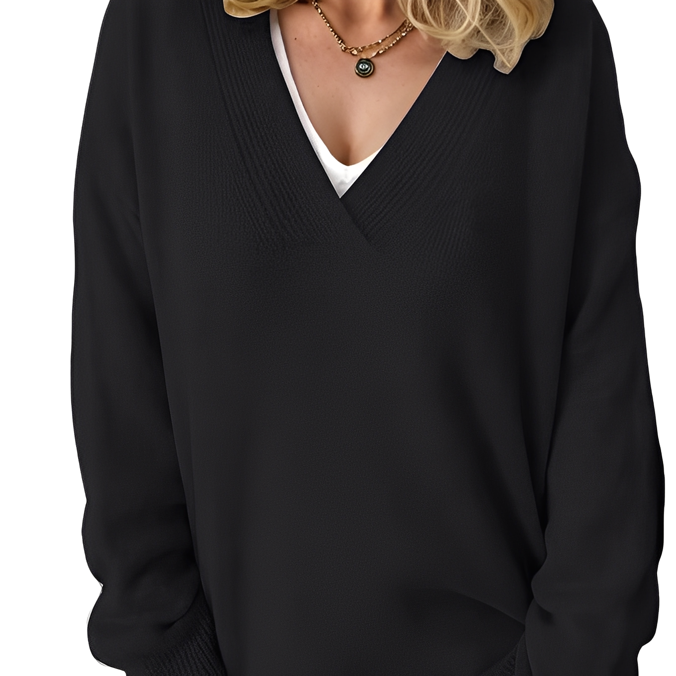 Camryn - Maglione informale a maglia per donne