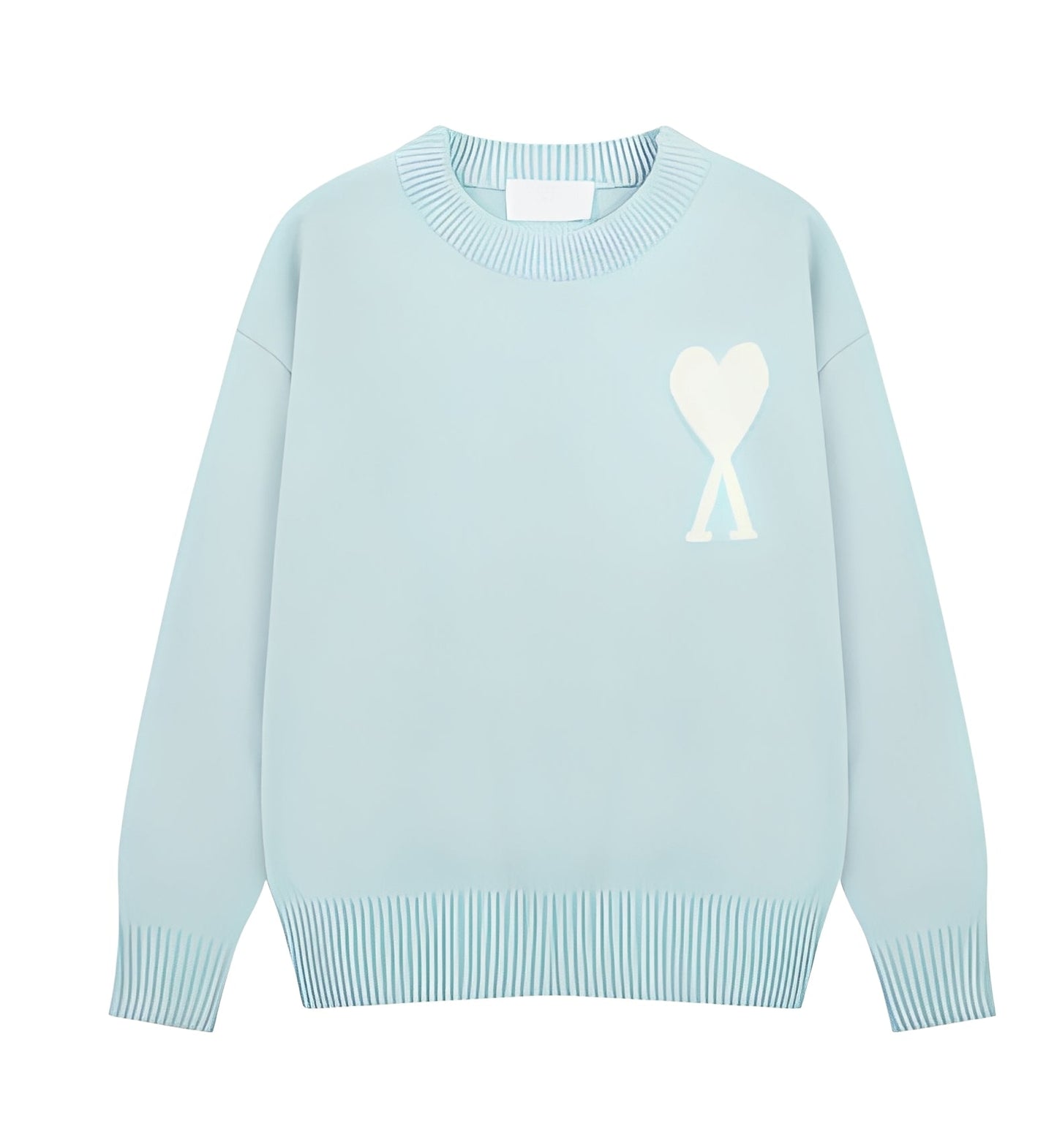 Aurélia - Pullover donna con cuore ricamato