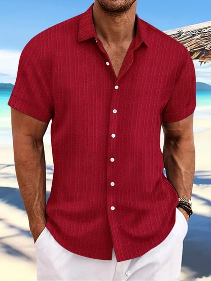Troy - Camicia Classica con Bottoni