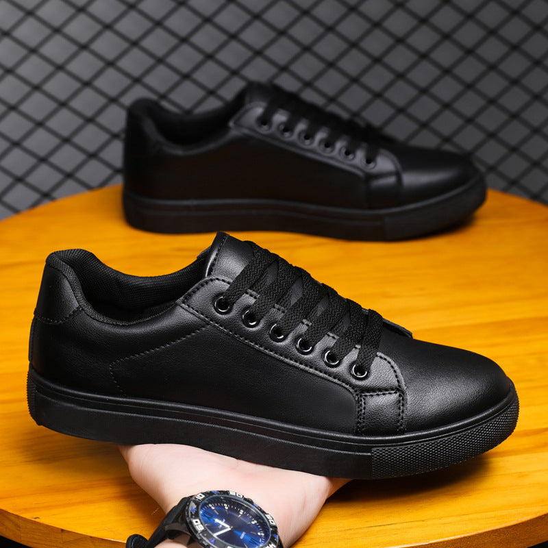 Nicholas - Scarpe da ginnastica in pelle casual e semplici per uomo