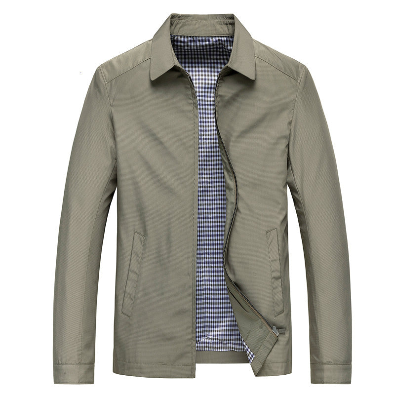 Fredric - Giacca casual da uomo, leggera e antivento