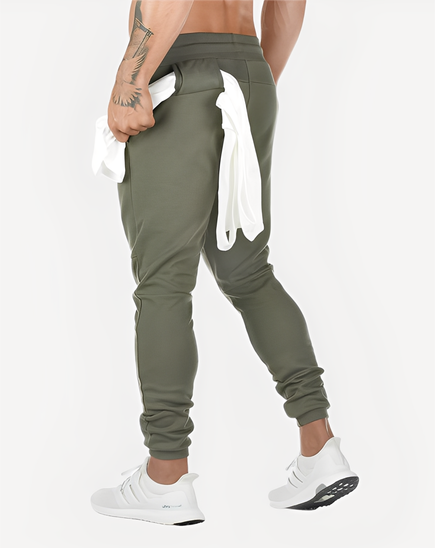 Jaydon - Pantaloni casual da fitness per uomo