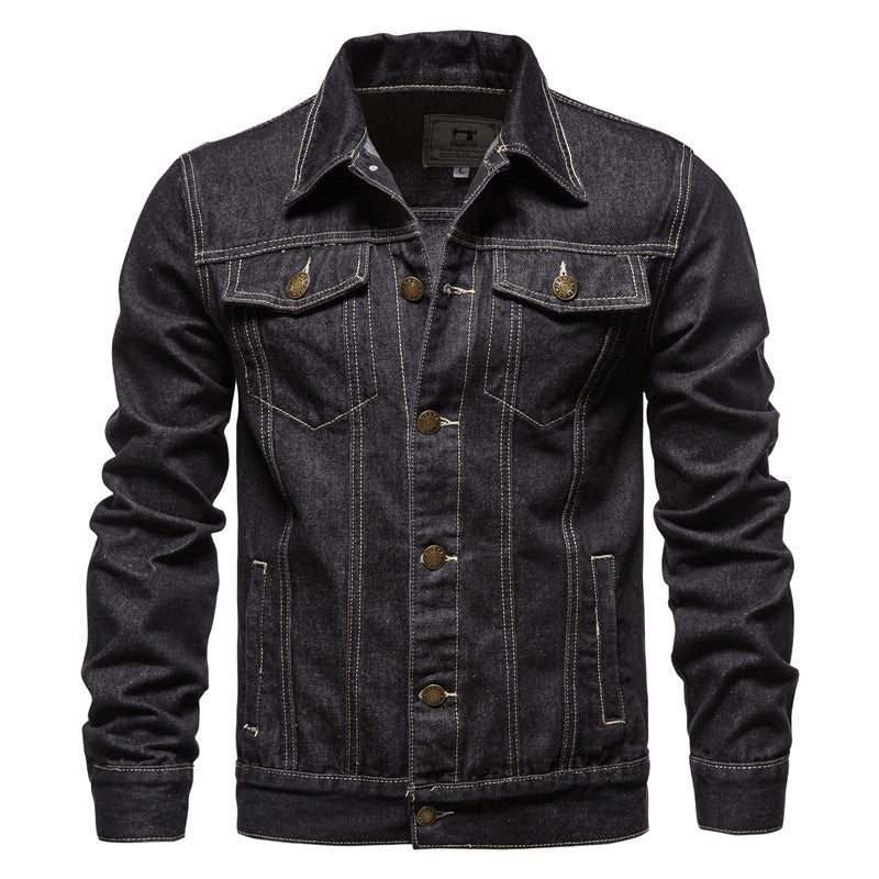 Winton - Giacca Trucker Classica in Denim per Uomo
