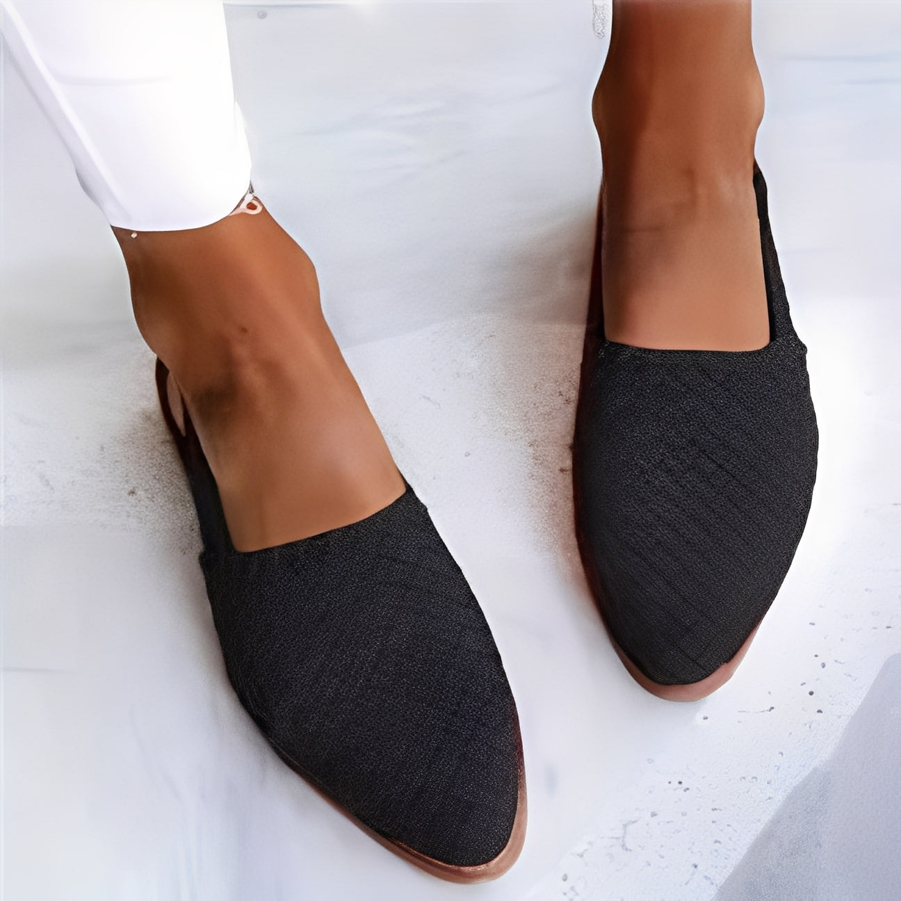 Shirley - Eleganti scarpe a punta basse per donne
