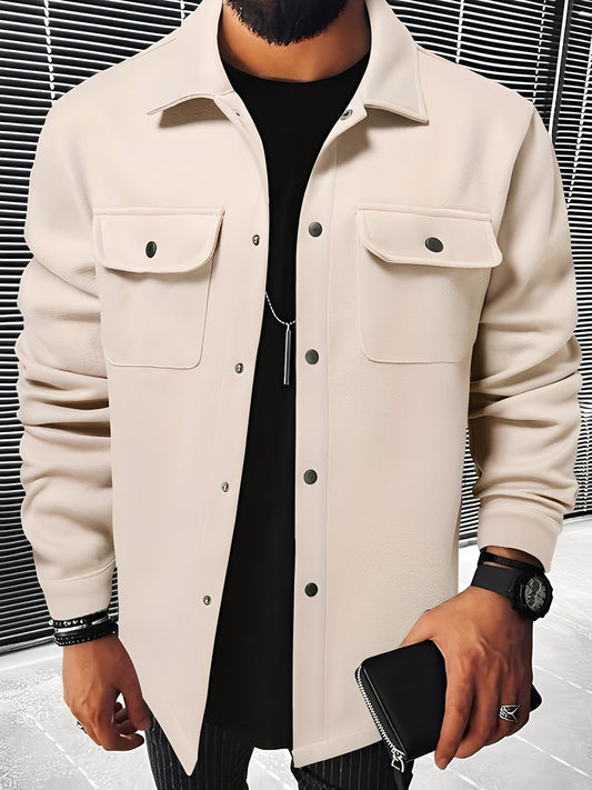 Clinton - Giacca moderna con revers e tasche da uomo