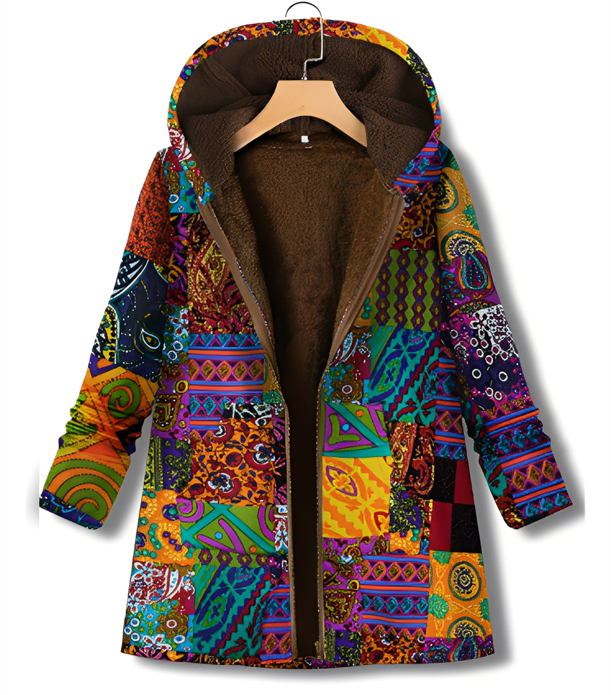 Jaslene - Giacca parka classica, spessa e calda per donne