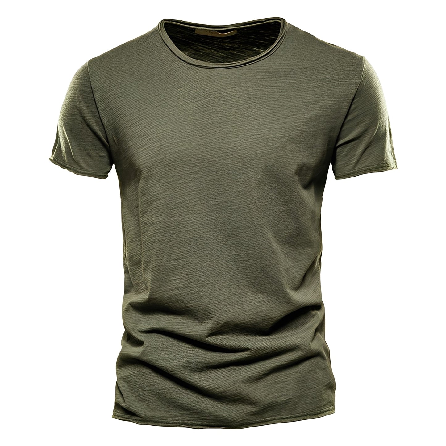 Roderick - Maglietta casual a maniche corte in cotone per uomo