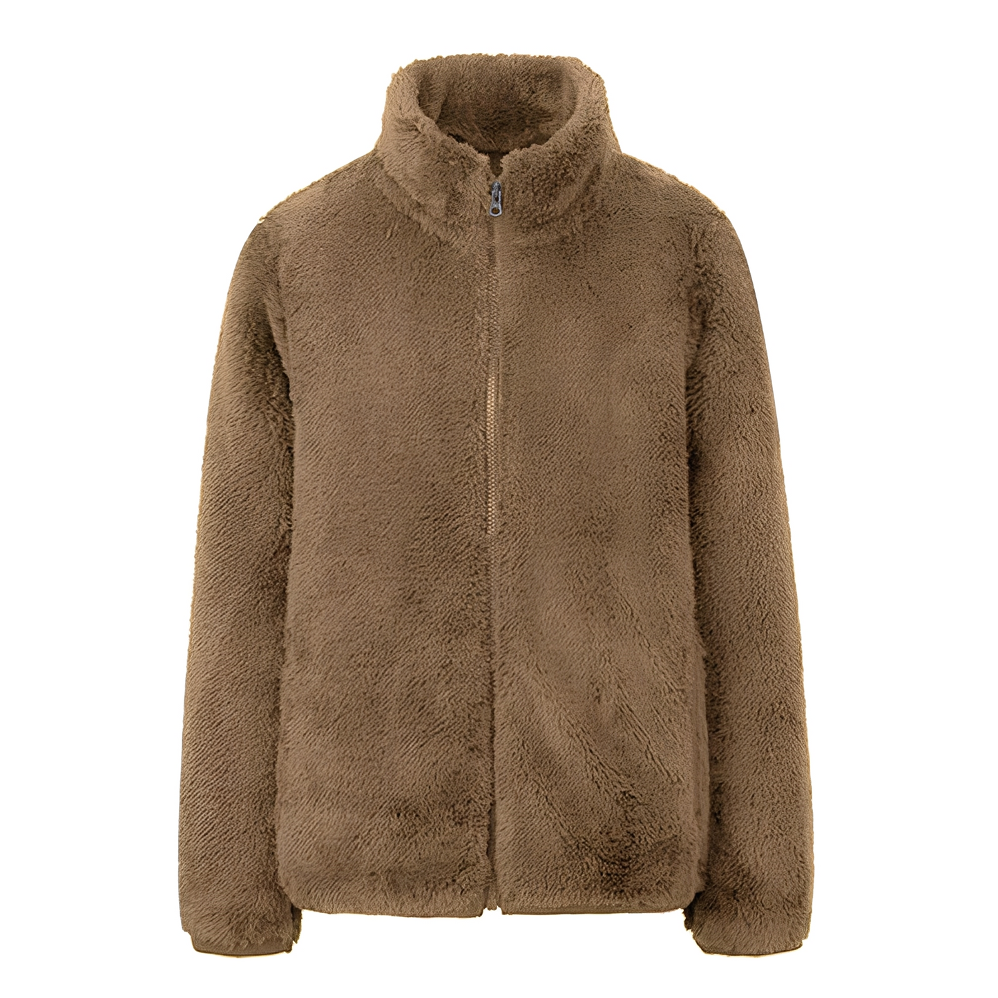 Alexis - Gilet elegante in pile con zip frontale per donna