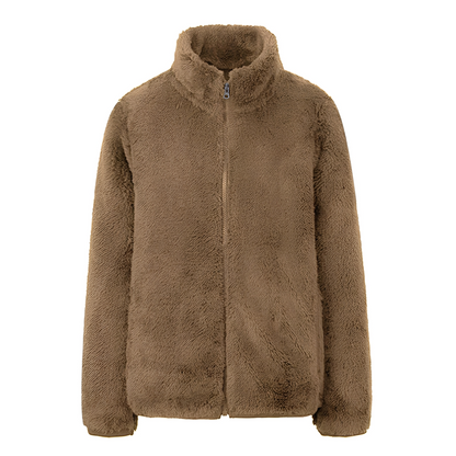 Alexis - Gilet elegante in pile con zip frontale per donna