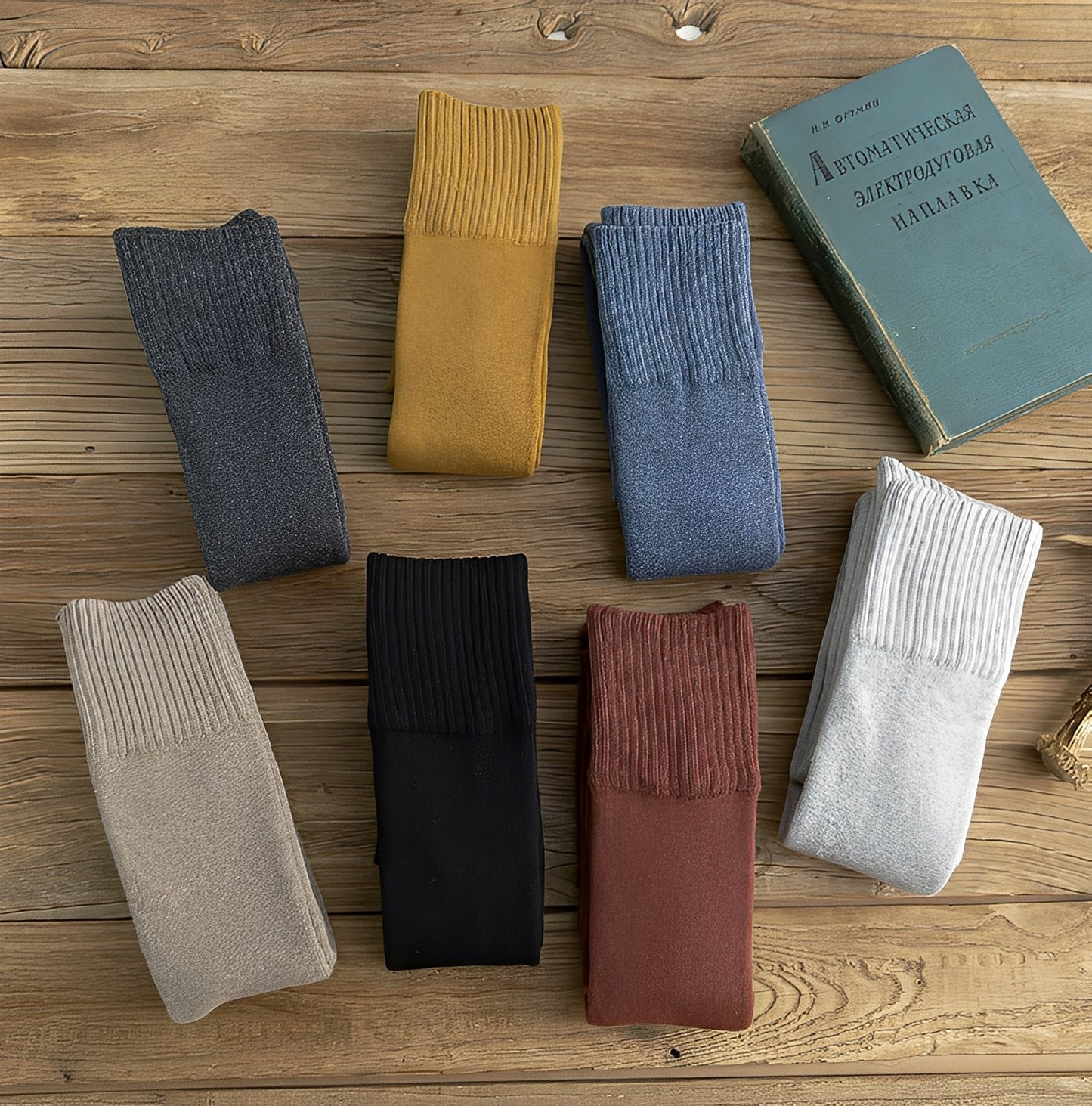 Stephany - Calze in spugna termiche, spesse e calde per donne