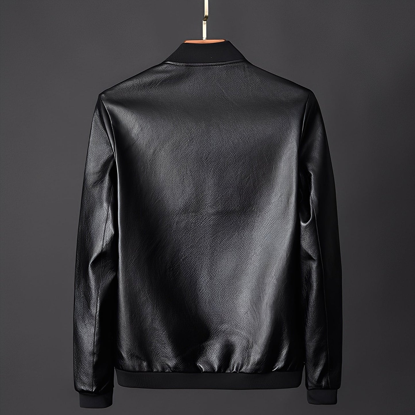 Jeremy - Giacca biker elegante in pelle per uomini