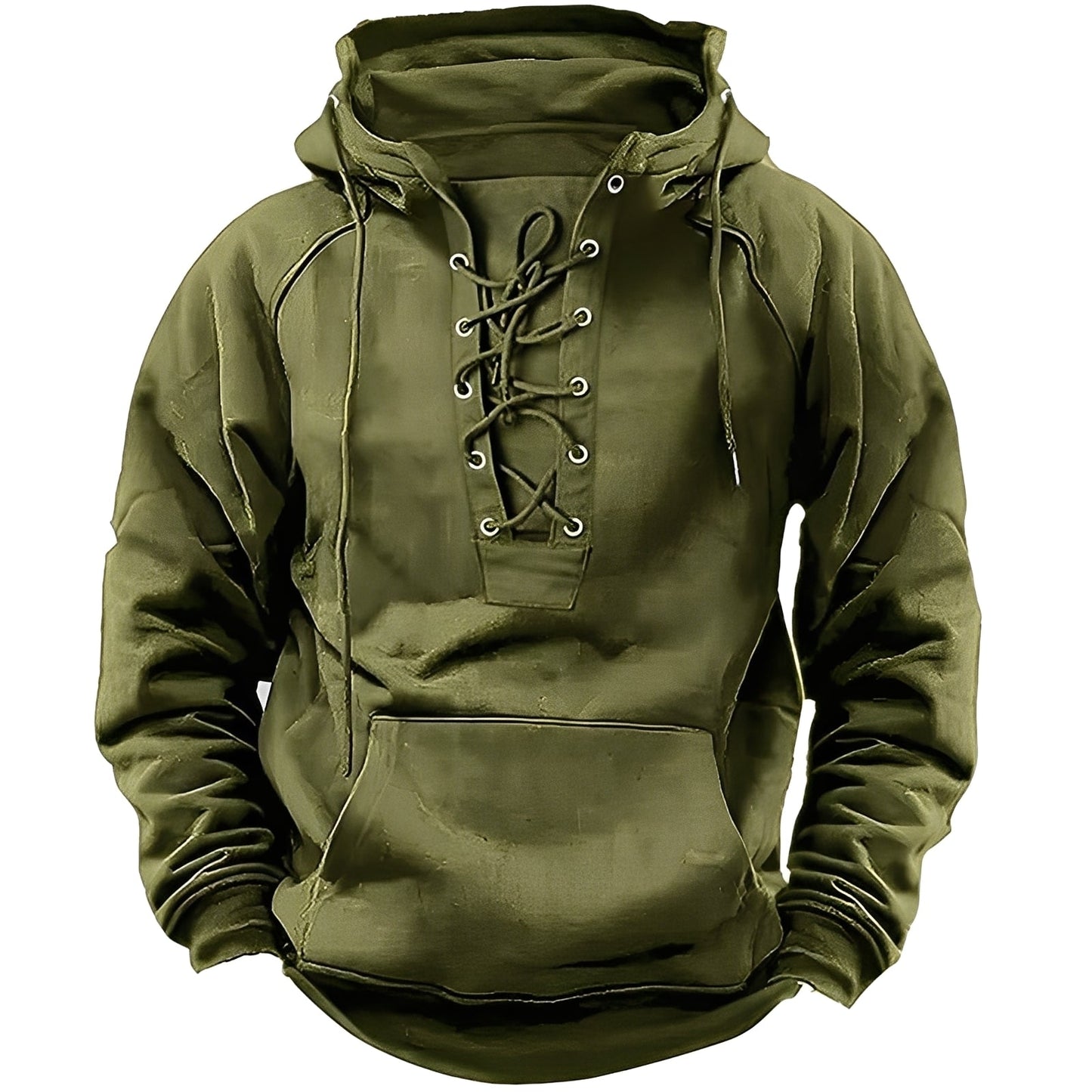 Rodney - Morbido hoodie con lacci per uomo