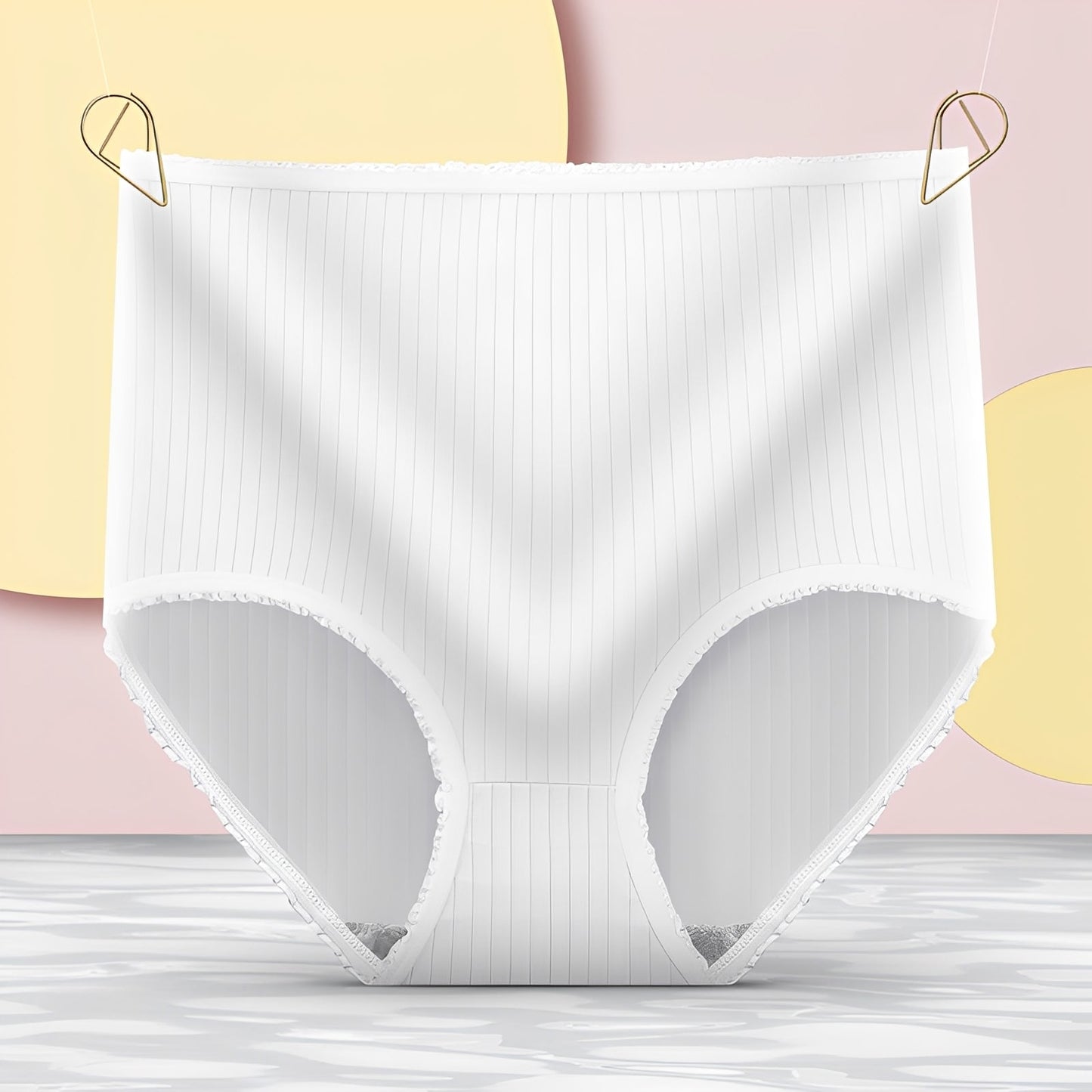 Jodie - Biancheria intima semplice a vita alta per donne