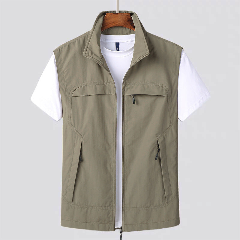 Marvin - Gilet casual con tasche per uomo