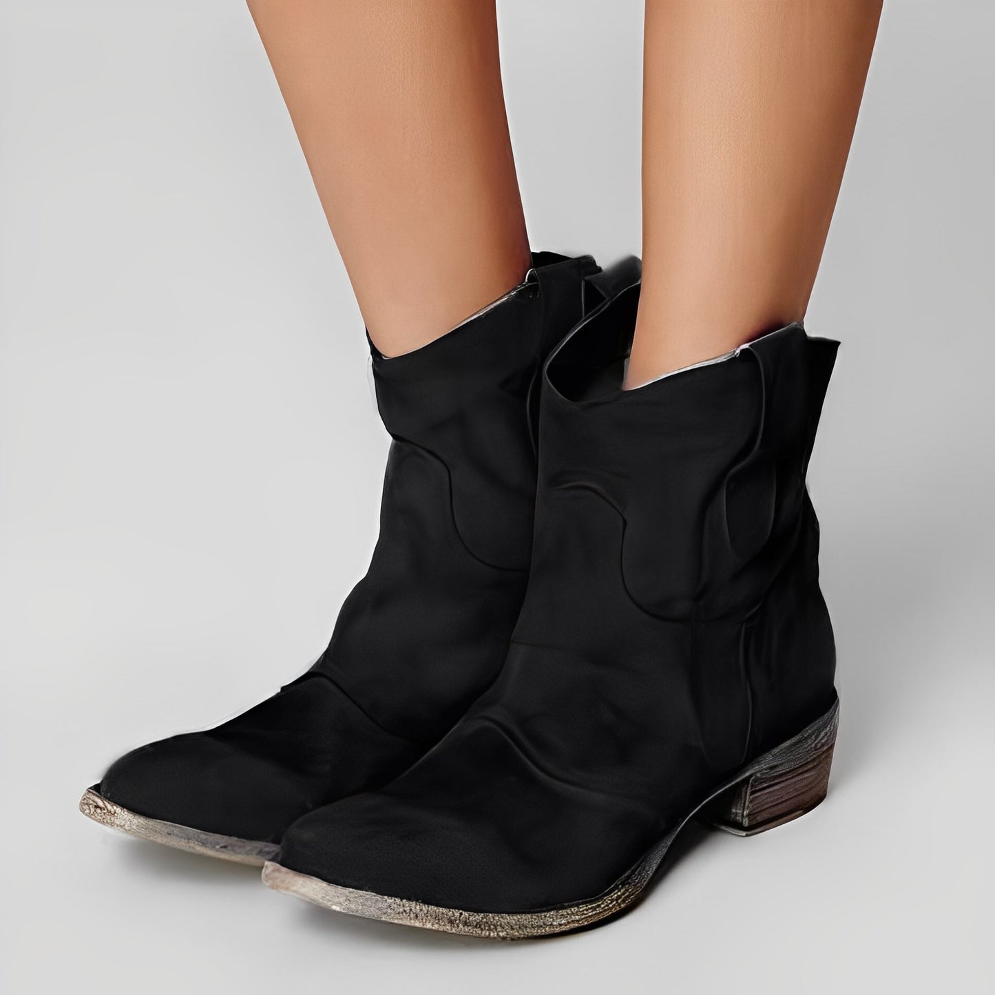 Margaret - Stivaletti in pelle casual per donne