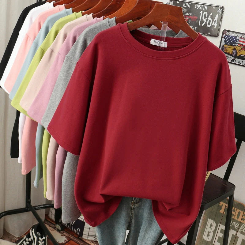 Arabella - T-shirt in cotone largo per donne