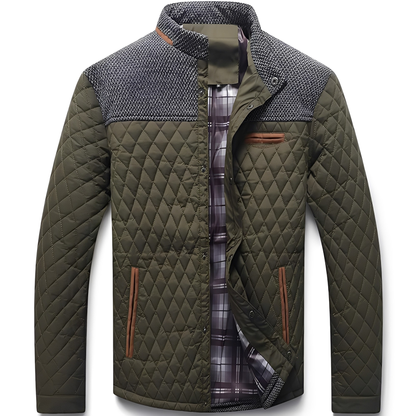 Alvin - Giacca imbottita e trapuntata casual per uomo