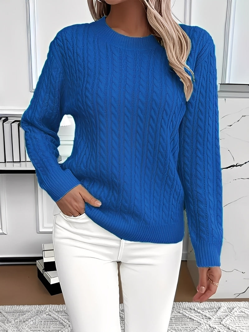 Charisse - Maglione casual a maglia per donne